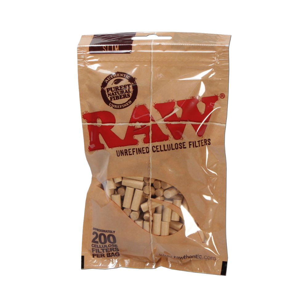 Raw Filtre Cellulose slim unbleached