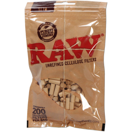 Raw Filtre Cellulose slim unbleached
