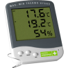 Highpro Digitaler Thermo-und Hygrometer mit Aussensonde