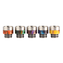 SS + Epoxy Resin Drip Tip Double O-ring