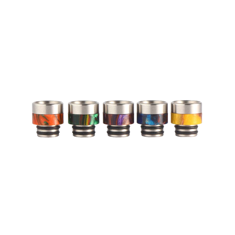 SS + Epoxy Resin Drip Tip Double O-ring