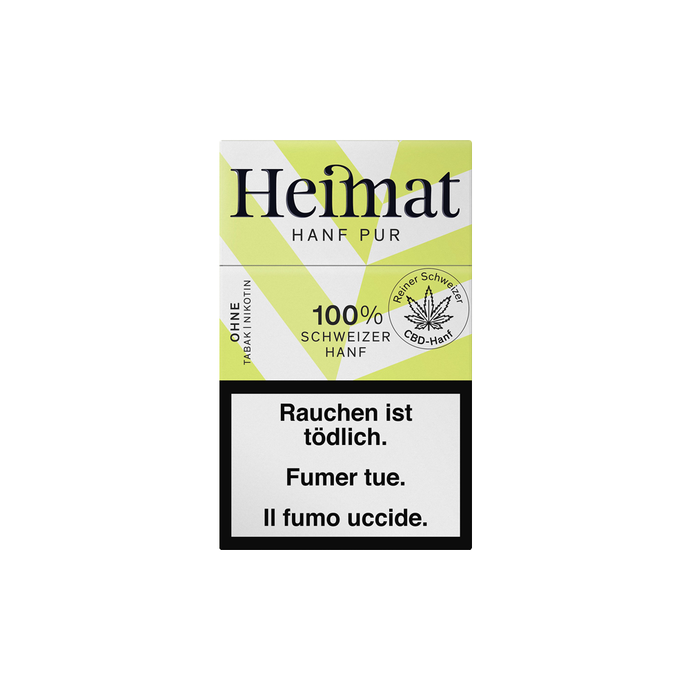 Heimat Cigarettes avec Chanvre CBD Seulement Chanvre