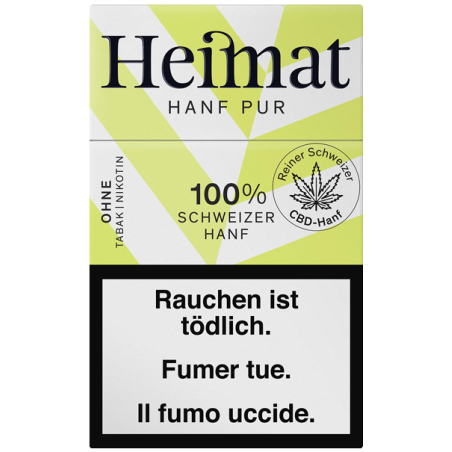 Heimat Cigarettes avec Chanvre CBD Seulement Chanvre