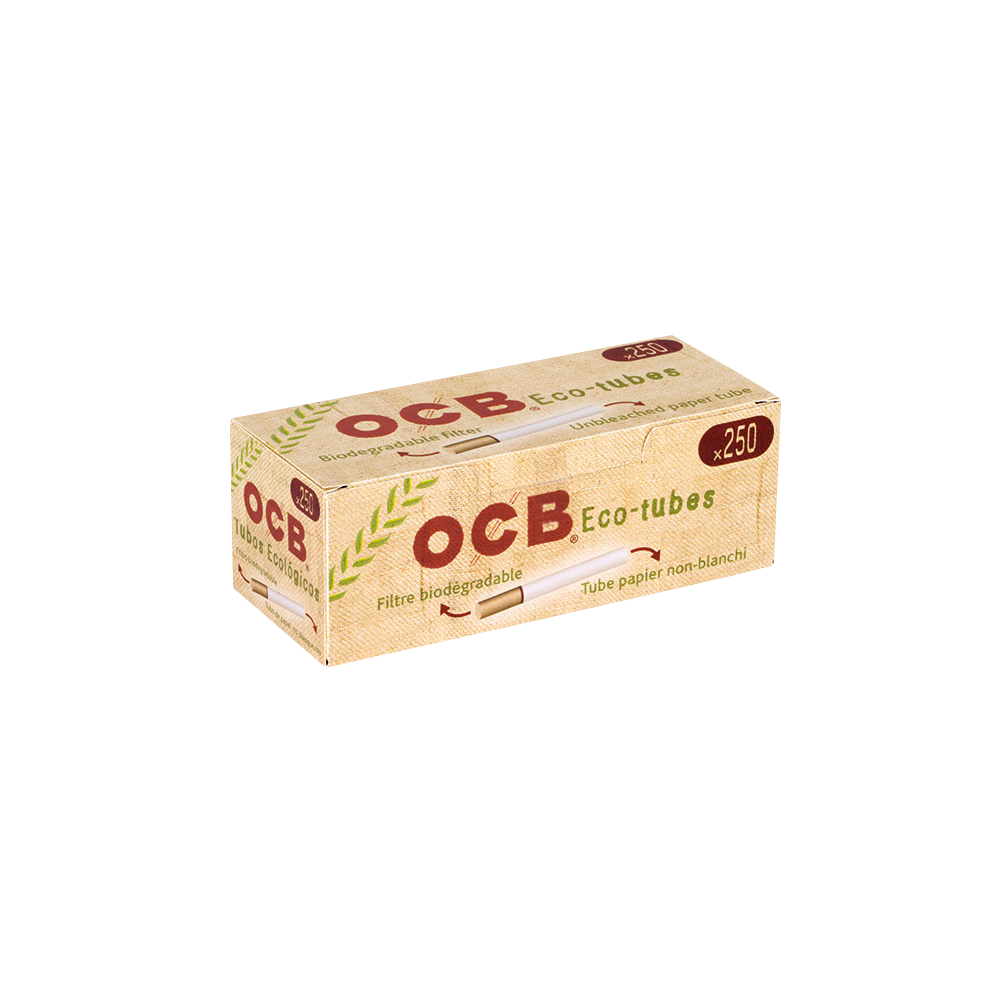 OCB Eco-Tubes Biodégradable 250 pcs