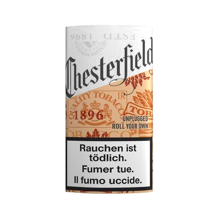 Chesterfield Unplugged tabac à rouler