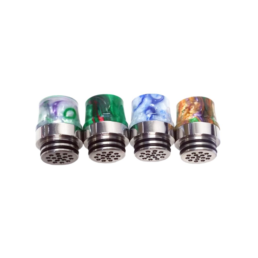 SS+Epoxy Resin 810 anti spit-back Drip Tip