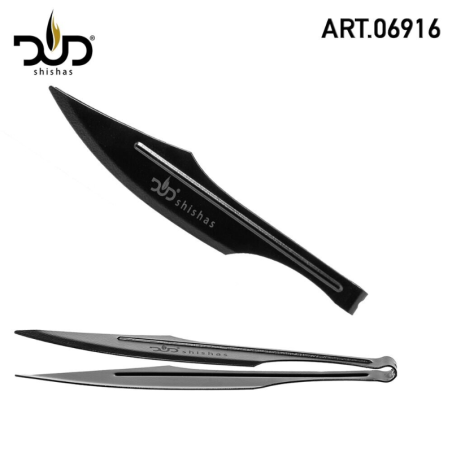 DUD Shisha - Charcoal Tong with Wooden handle 33 cm