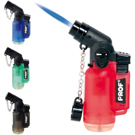 Prof Blueflame Angled Turbo Jet Flame Windproof Lighter