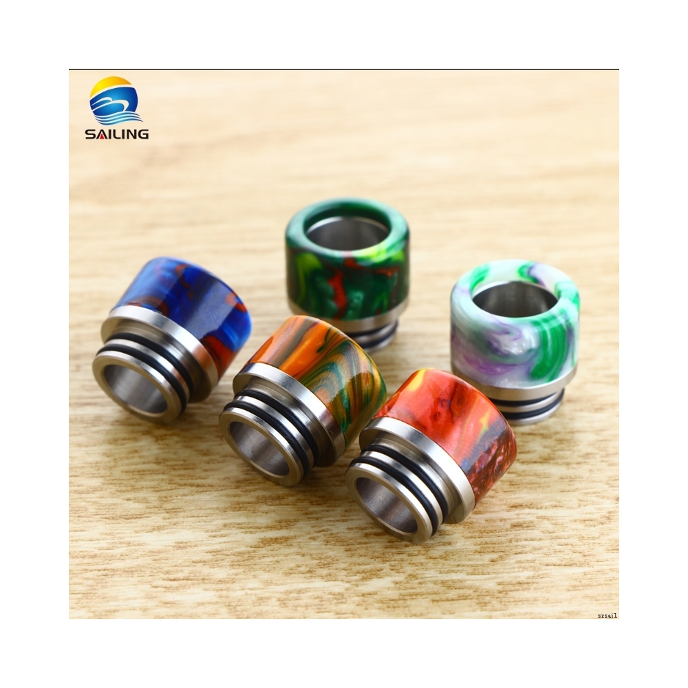 SS+Epoxy Resin 810 Drip Tips for TFV8/TFV12