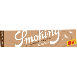 Smoking Unbleached Thinnest Brown King Size