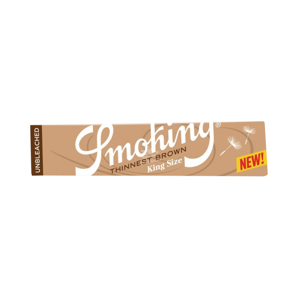 Smoking Unbleached Thinnest Brown King Size