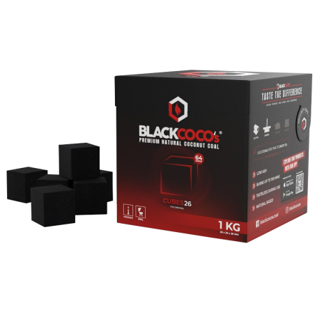 Blackcocos Cubes26 Coconut Coal 1 kg