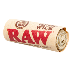 RAW Natural Unbleached Hemp & Beeswax Hemp Wick, 6 m