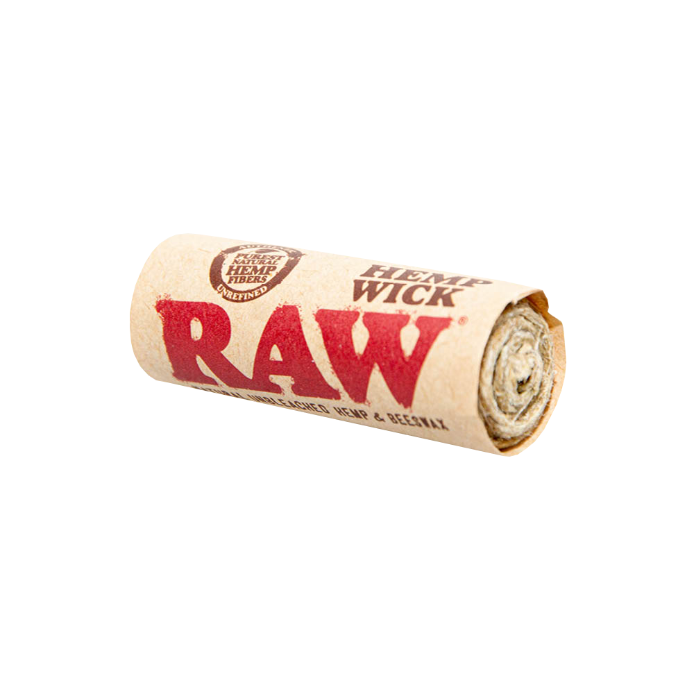 RAW Natural Unbleached Hemp & Beeswax Hemp Wick (Docht), 6 m