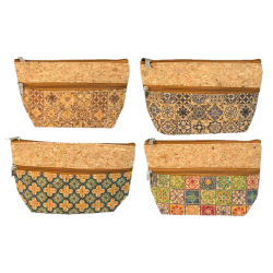Etui / Tabaktasche aus Kork "Mandala"