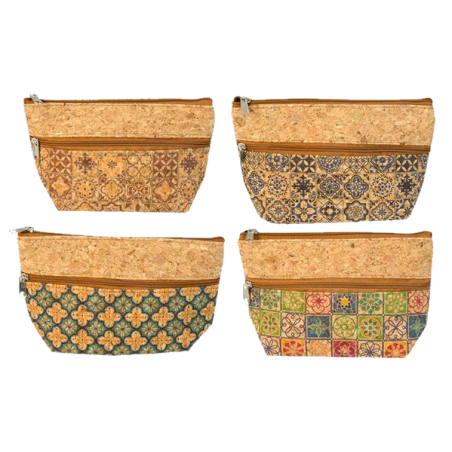 Etui / Tabaktasche aus Kork "Mandala"