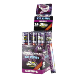 Cyclones - Clear - Grape
