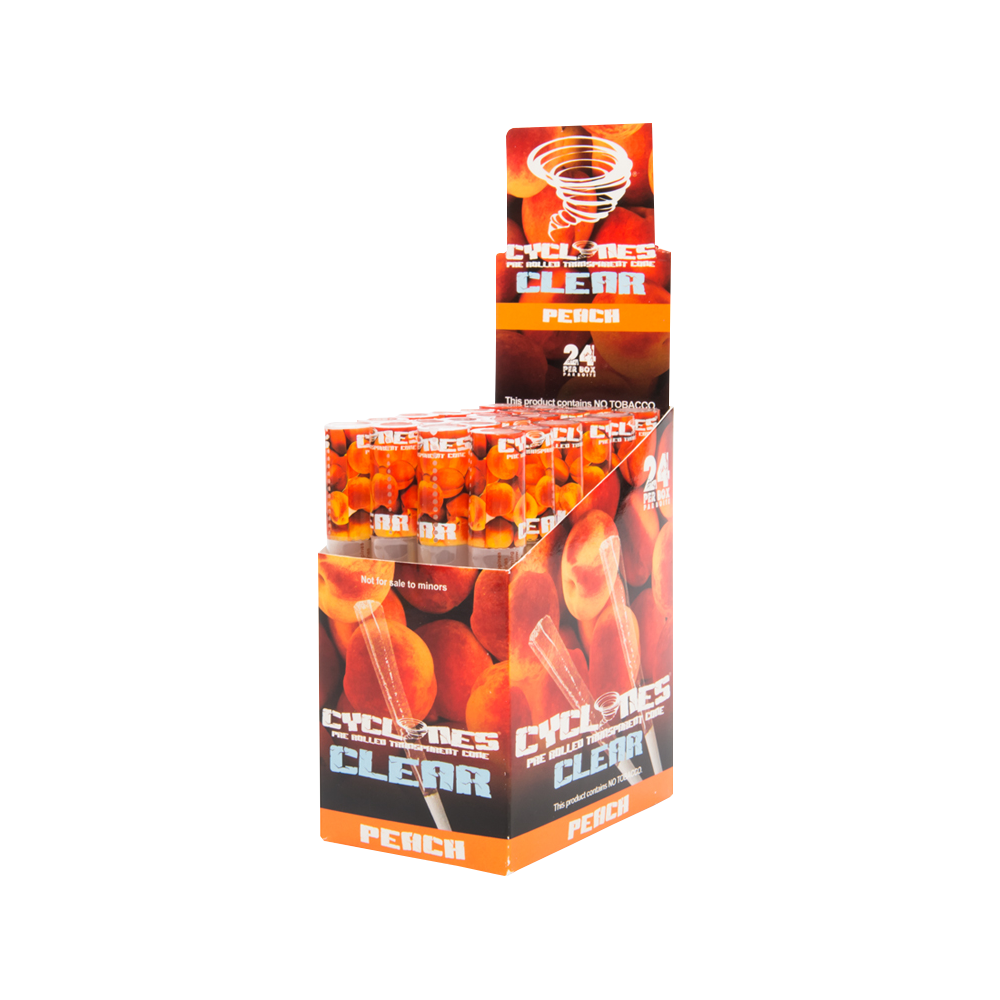 Cyclones - Clear - Peach