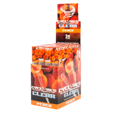 Cyclones - Clear - Peach