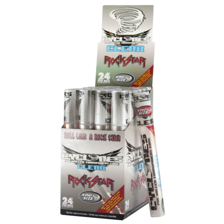 Cyclones - Clear - Rockstar, King Size