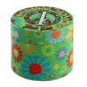Black Leaf - Camouflage Aluminium Grinder, 4 part