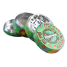 Black Leaf - Camouflage Aluminium Grinder, 4 part