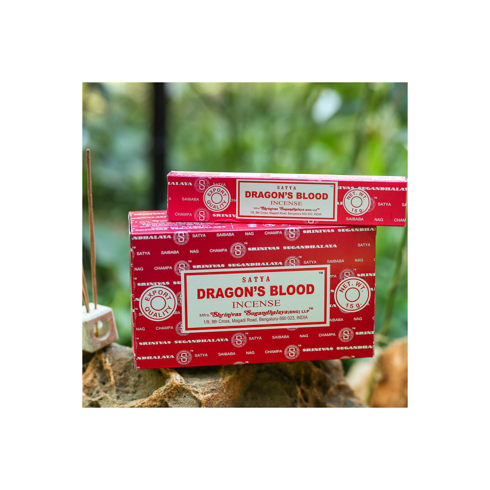 Satya Nag Champa - Dragons Blood, 15 g