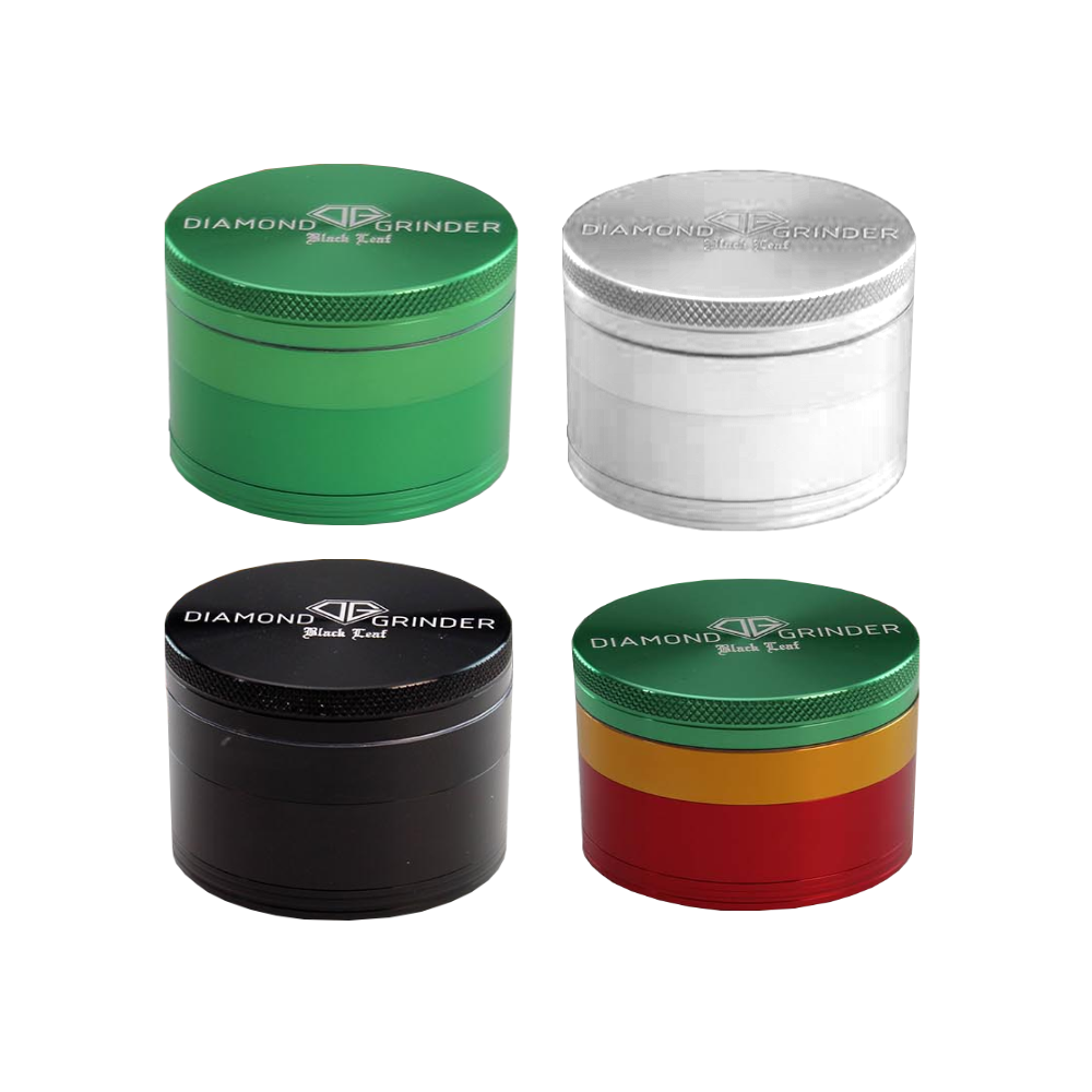 Black Leaf - Diamond Grinder, 4-part, 56 mm