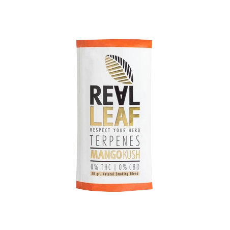 Real Leaf - Terpenes - Mango Kush Tabakersatz