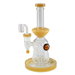 Blaze Glass - Percolateur à tambour à huile avec banger