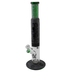 Blaze Glass - Glasbong vereist schwarz/grün