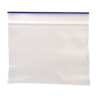 Schnellverschlussbeutel Blue Line Transparent 80 x 60 mm