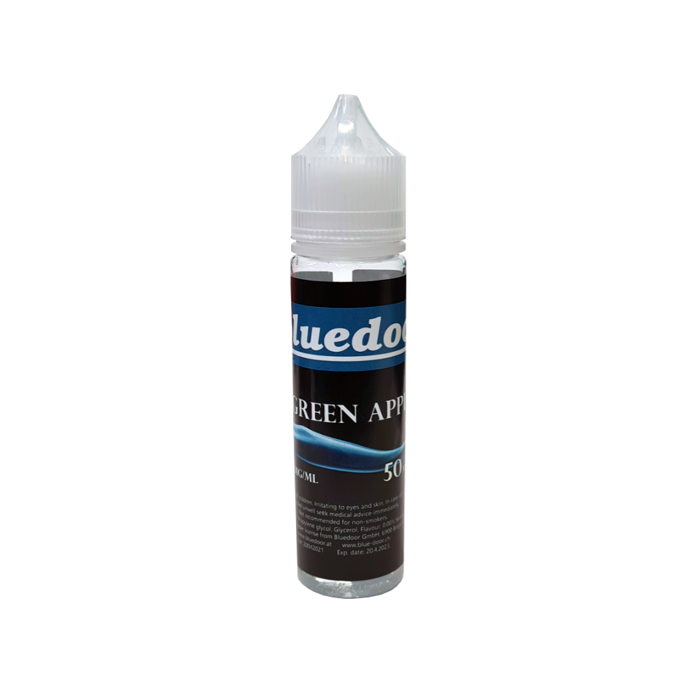 Bluedoor Liquid - Green Apple, 50 ml