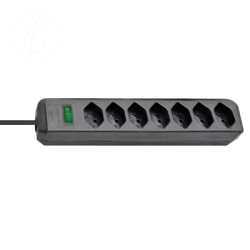 Eco-Line Steckdosenleiste mit Schalter