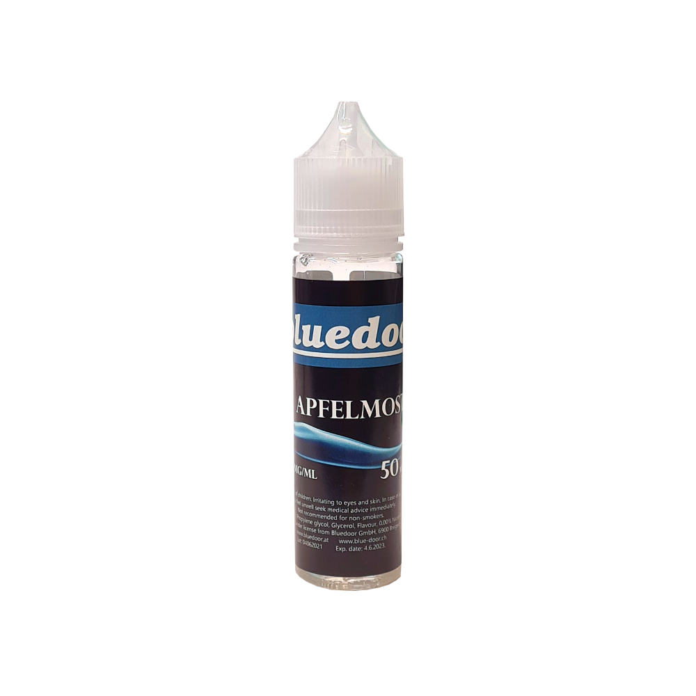 Bluedoor Liquid - Apfelmost, 50 ml
