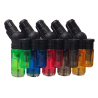 Prof Turbo Jet Flame Briquet coudé, coupe-vent
