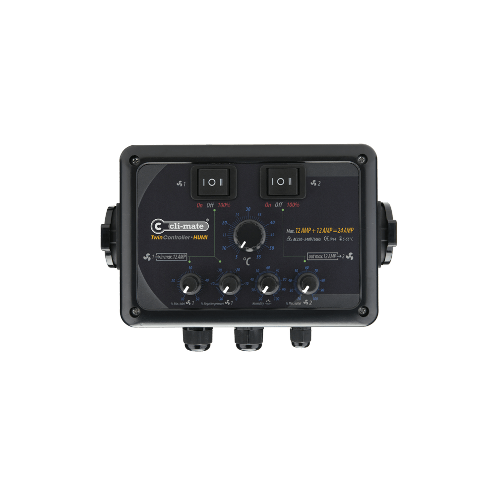 CLI-MATE Twin-Controller HUMI