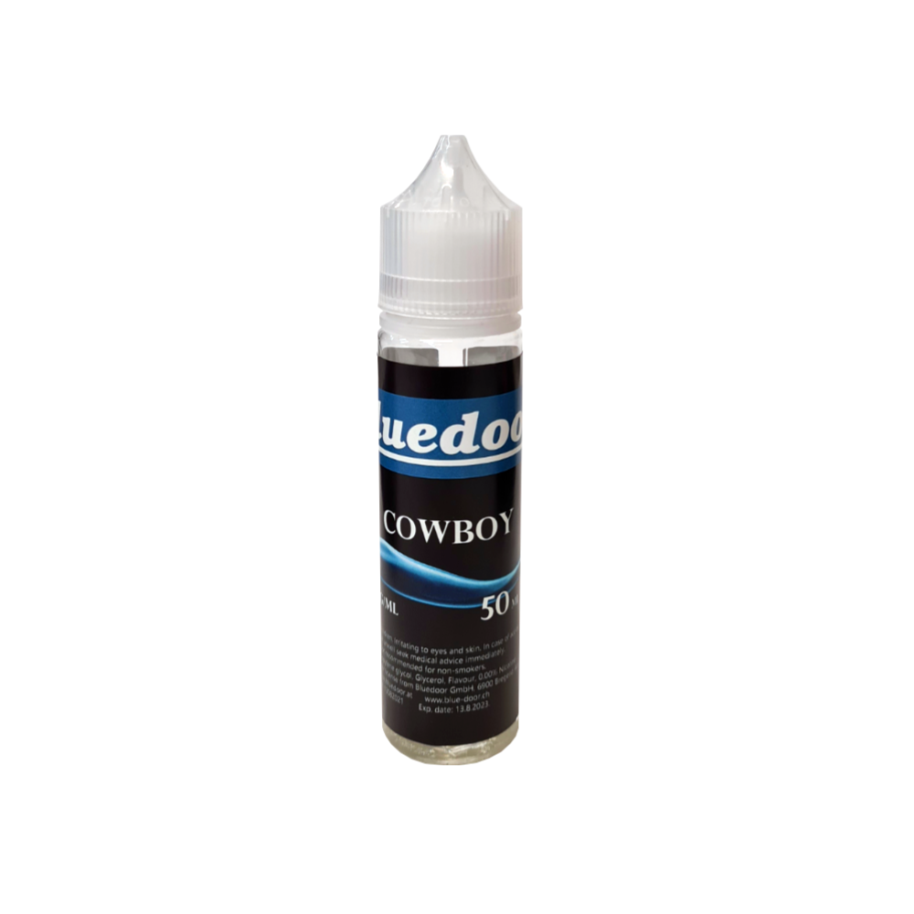 Bluedoor Liquid - Cowboy Tabac, 50ml