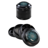 Black Leaf - Mandala Dome Schwarz Alu-Grinder, 50 mm, 4-tlg