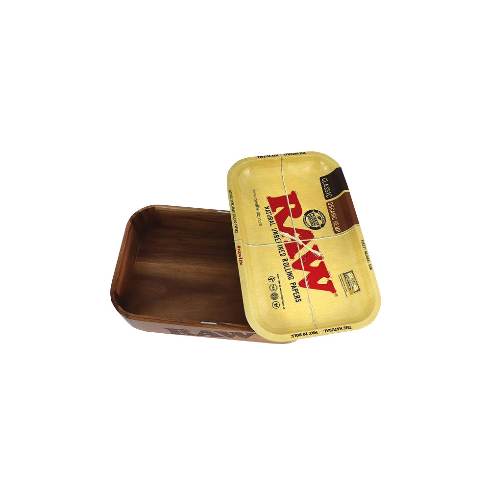 RAW - Cache Box Mischschale und Rolling Tray mit Aufbewahrungsfach