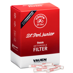 Vauen - Dr Perl Aktivkohle-Filter, 9mm, 180 Stk
