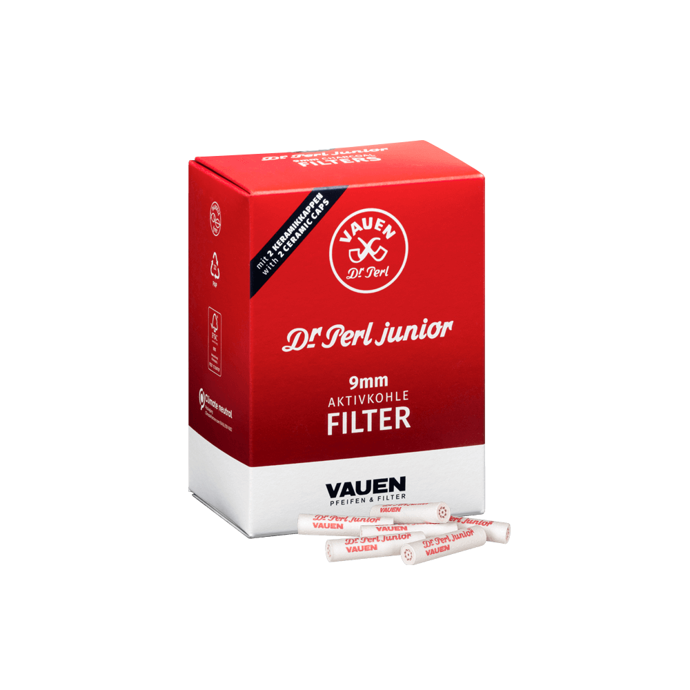 Vauen - Dr Perl Activ Charcoal-Filter, 9mm, 180pcs
