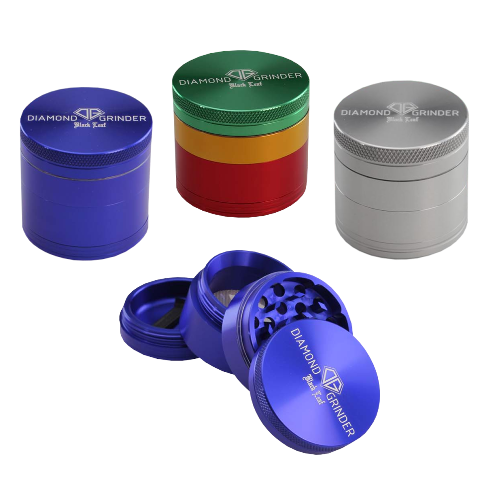 Black Leaf - Diamond Grinder, 4-parties, 50 mm