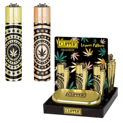 Clipper - Briquet Leaves Pattern