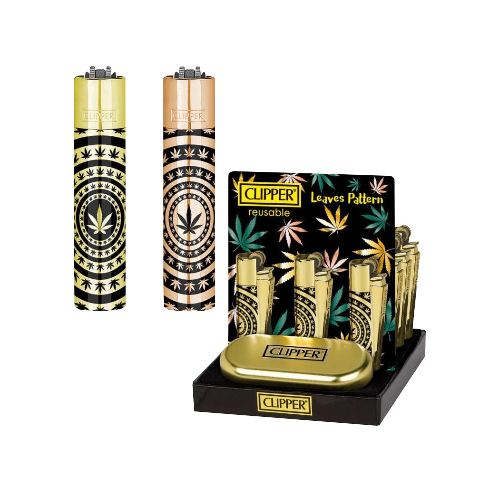 Clipper - Briquet Leaves Pattern