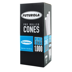 Futurola - Standard Paper Tubes Pre-Rolled King Size Cones, 1000 Stück