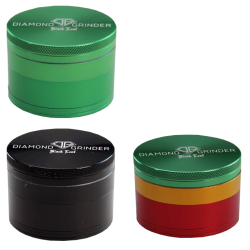 Black Leaf - Diamond Grinder, 4-part, 56 mm