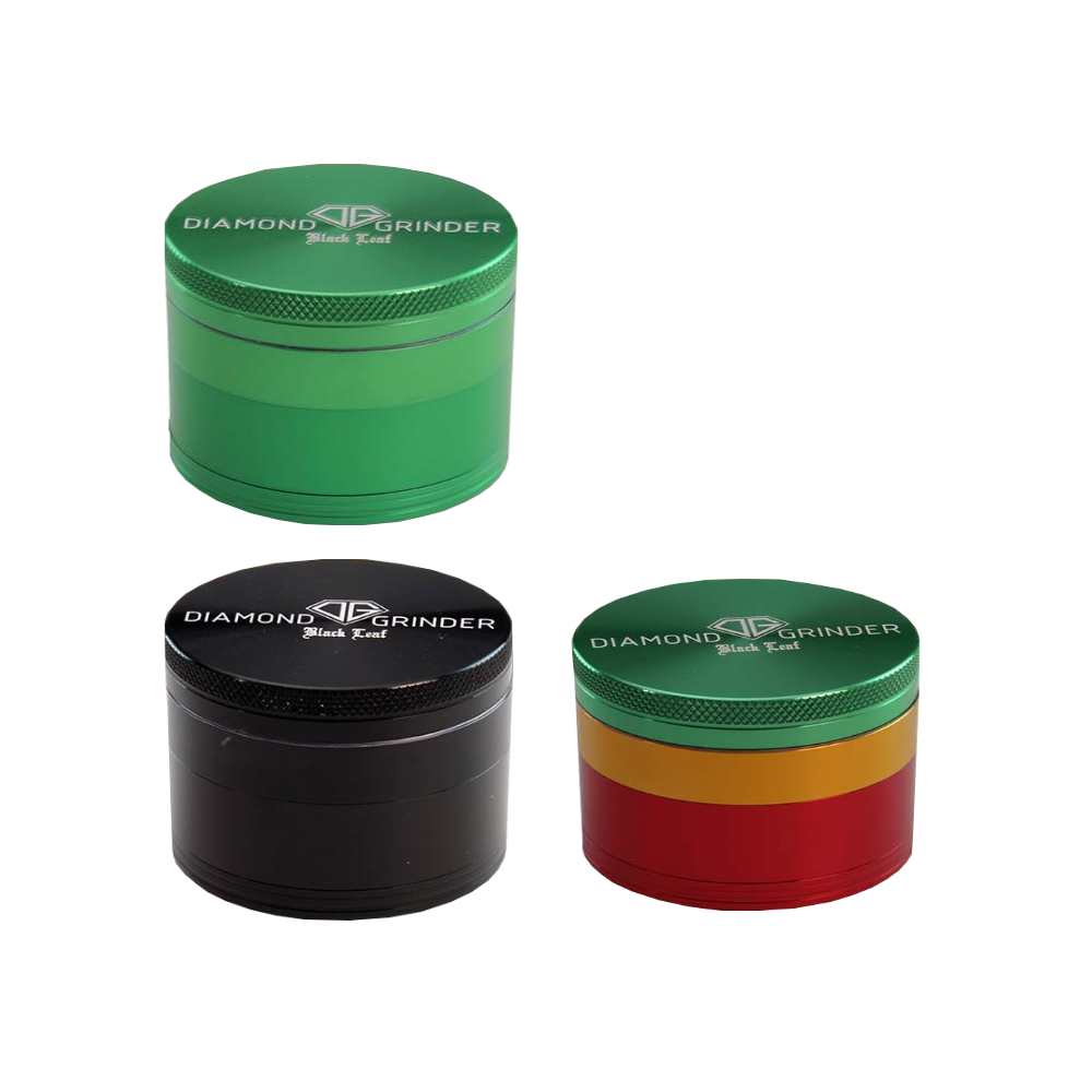 Black Leaf - Diamond Grinder, 4-parties, 56 mm