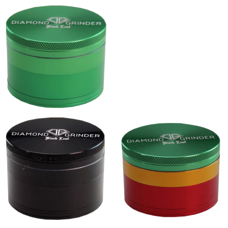 Black Leaf - Diamond Grinder, 4-parties, 56 mm