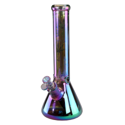 Black Leaf - Purple Magic Beakerbong Ice Rainbow effect